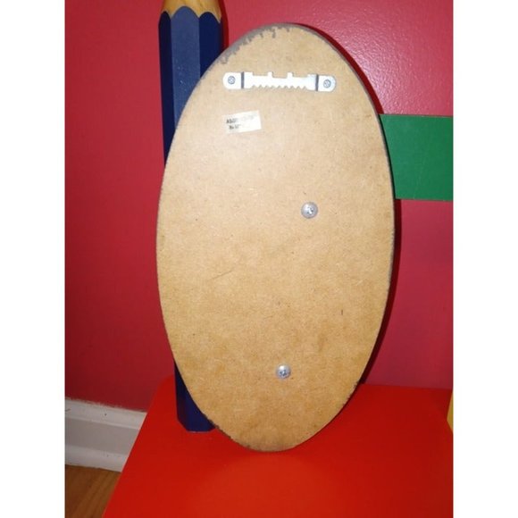 3D Copper Butterfly on Lily of The Valley Oval Plaque, - Picture 3 of 3